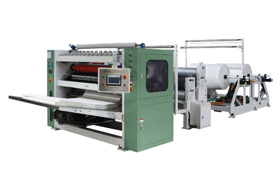 1500mm 100M/Min Facial Tissue Hand Towel V Fold Machine
