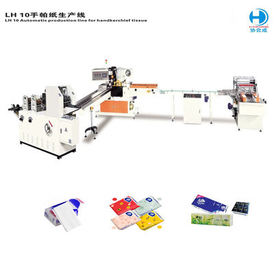 Kalite  Depend On The Jumbo Roll Width Speed Facial Tissue Packing Machine Folding Machine Speed 110meters/min fabrika