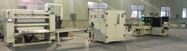 Vacuum Type Facial Tissue Production Line , Tissue Paper Converting Machine
