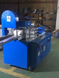50HZ Interfolding Napkin Machine With 1/4 Folded Steel To Paper Embossing With Color Printing