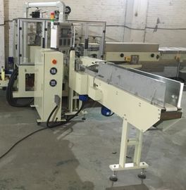 Touch Screen Facial Hand Towel Machine , Connect Log Saw And Single Packing Machine