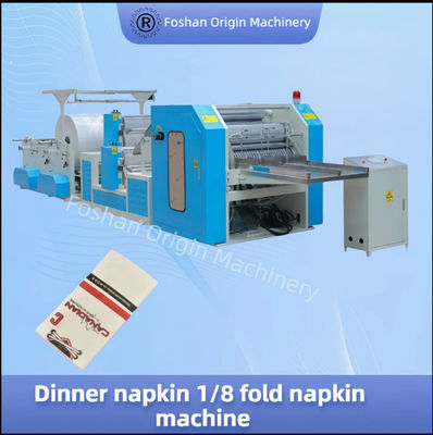 1-3 katlı Kağıt Yemek Peçete 1/8 Katlama Makinesi Üretim Makineleri