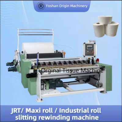 Maxi Rulo / Tuvalet Kağıdı Sarma Makinesi 200-300 Metre / Dakika Hız