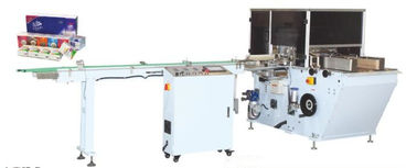 Çift Hankerchief Paket Paketleme Makinesi Tam Otomatik Siemens PLC Kontrolü