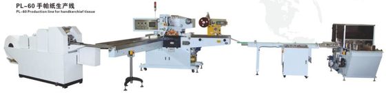 7.5Kw Cep Mendil Kağıt Üretim Hattı Tekli ve Paket Paketleme