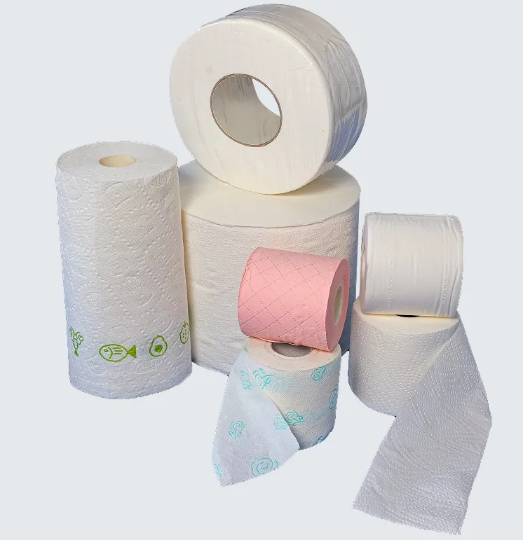 Tuvalet Kağıdı Mutfak Havlusu Maxi Rulo Çoklu Rulo Doku Üretim Hattı Makinesi Geri Sarma Kesme Paketleme 1